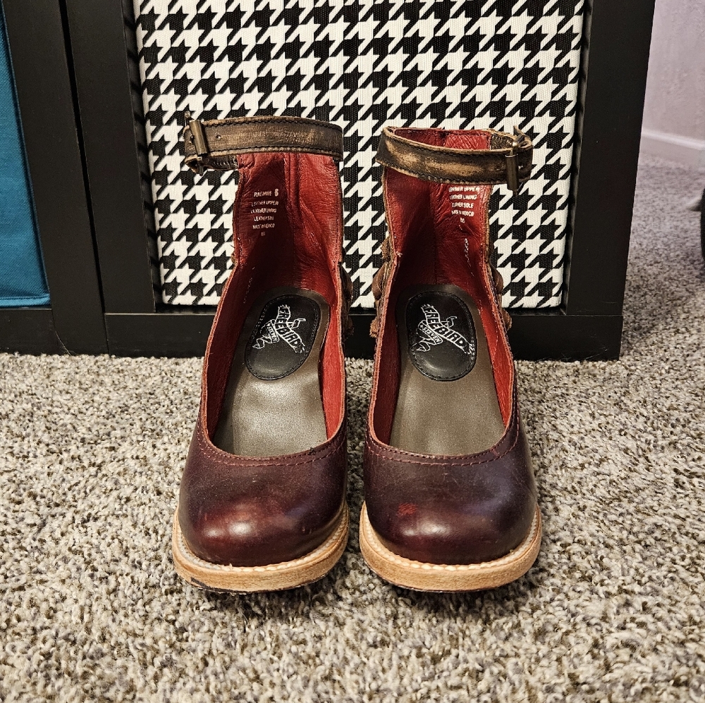 Freebird by Steven - Raeanne in Wine Multi Size 6